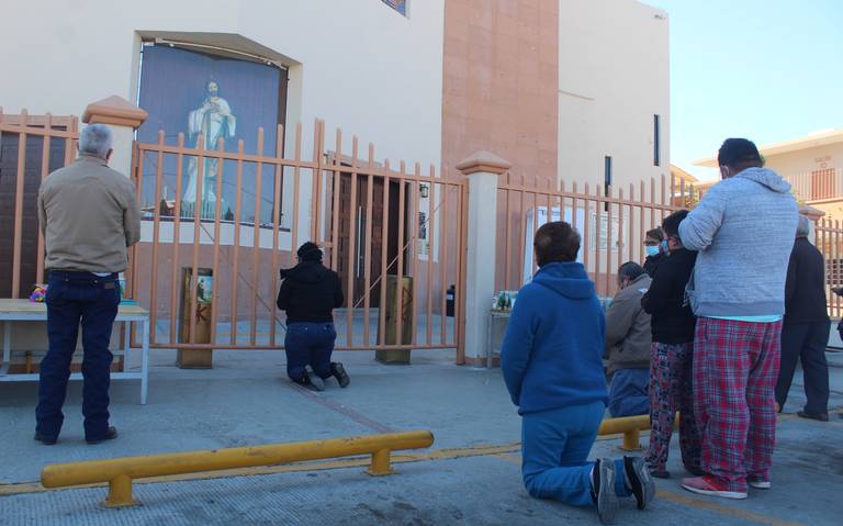 Covid no frenó la fe y fueron a visitar a San Judas Tadeo noticias de  ciudad juarez - El Heraldo de Juárez | Noticias Locales, Policiacas, sobre  México, Chiahuahua y el Mundo